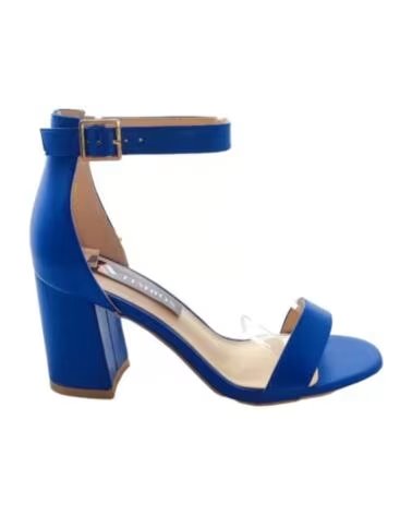 TIMBOS SANDALE TALON HABILLÉE FEMME BLEU 125100 MARINO