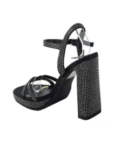 TIMBOS OUTLET SANDALIA TACÓN FIESTA MUJER 125473 NEGRO