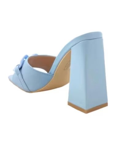 TIMBOS ZOCCOLO TACCO ELEGANTE DONNA CELESTE 125458