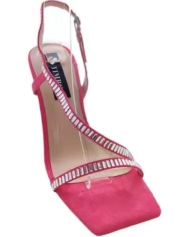 TIMBOS DAMEN PARTY SANDALETTE ABSATZ FUCHSIA 125917 ROSA