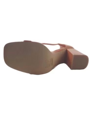 TIMBOS OUTLET SANDALIA TACÓN MUJER NARANJA 125879