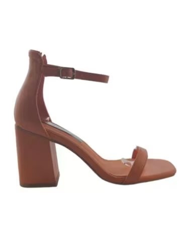 TIMBOS OUTLET SANDALIA TACÓN MUJER NARANJA 125879