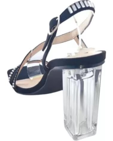 TIMBOS SANDALE TALON HABILLÉE 125915 NEGRO