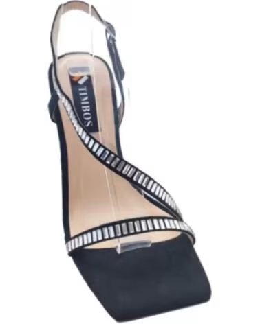 TIMBOS SANDALE TALON HABILLÉE 125915 NEGRO