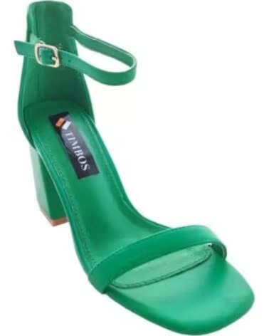 TIMBOS SANDALIA TACÓN VESTIR MUJER VERDE 126199