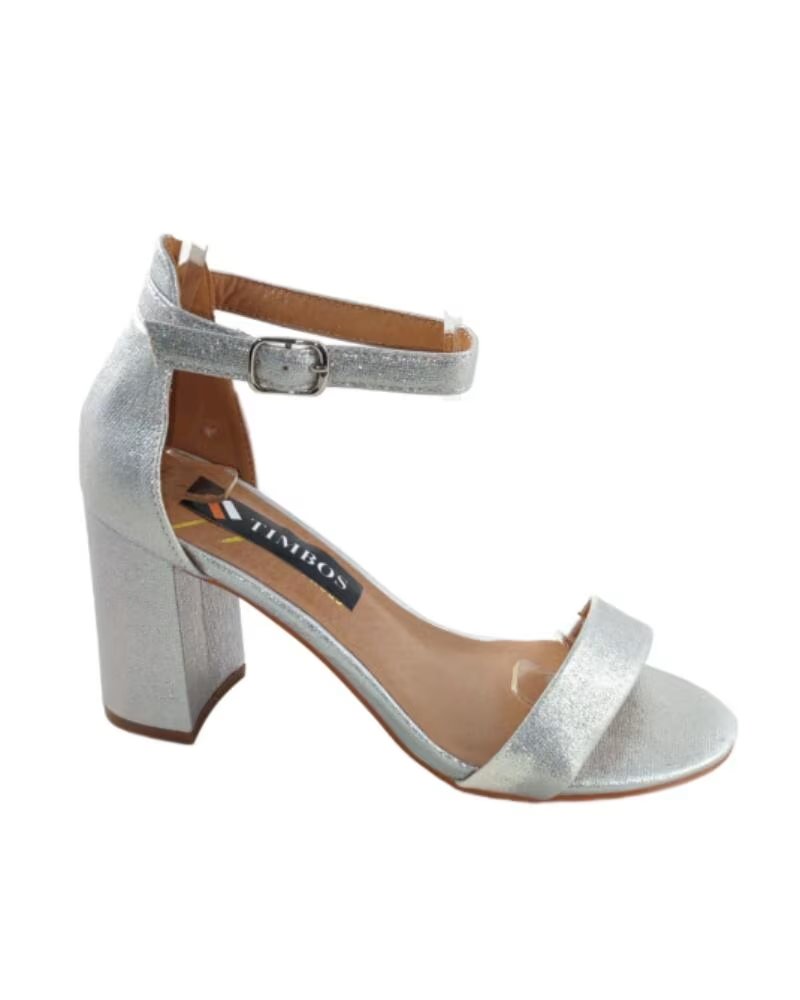 TIMBOS SANDALIA SALTO FESTA 126507 PLATA