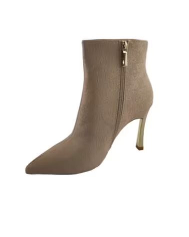 TIMBOS OUTLET DAMEN STIEFELETTE MIT ABSATZ NUDE 126954