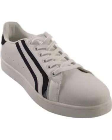 TIMBOS OUTLET HERREN SNEAKER WEISS MARINE 127234 MARINO-BLANCO