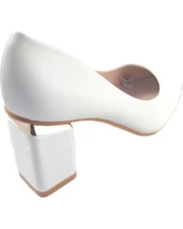 TIMBOS SCARPE DÉCOLLETÉ TACCO SPOSA BIANCO 127542 BLANCO