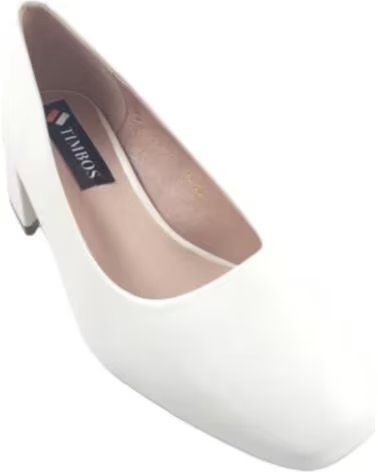 TIMBOS BRAUT HIGH HEELS PUMPS WEISS 127541 BLANCO