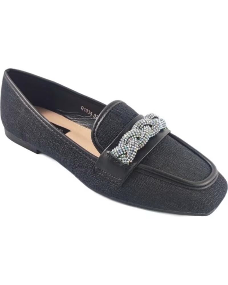 TIMBOS MOCASSIM OUTLET FEMININO 127493 NEGRO