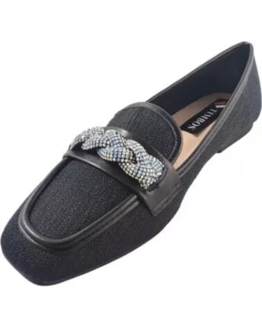 TIMBOS MOCASSIM OUTLET FEMININO 127493 NEGRO