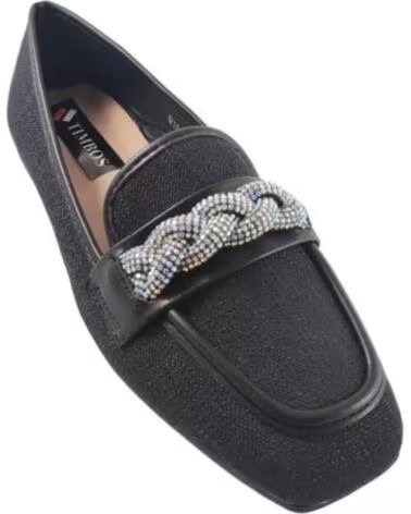 TIMBOS MOCASSIM OUTLET FEMININO 127493 NEGRO