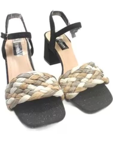TIMBOS SANDALIA TACÓN VESTIR 127611 NEGRO