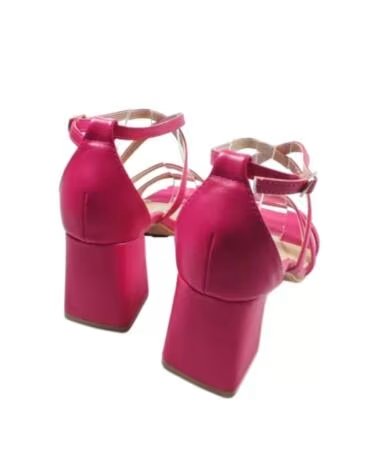TIMBOS SANDALIA TACON VESTIR MUJER FUCSIA 127623 FUXIA