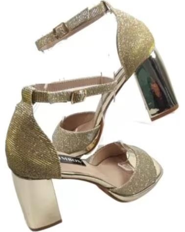 TIMBOS SANDALE TALON FÊTE FEMME 128224 OR ORO