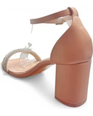 TIMBOS SANDALIA TACON VESTIR DE MUJER BEIGE 127573
