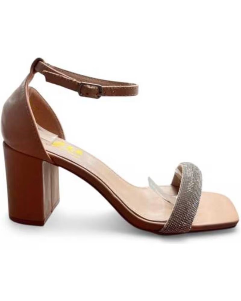TIMBOS SANDALIA TACON VESTIR DE MUJER BEIGE 127573