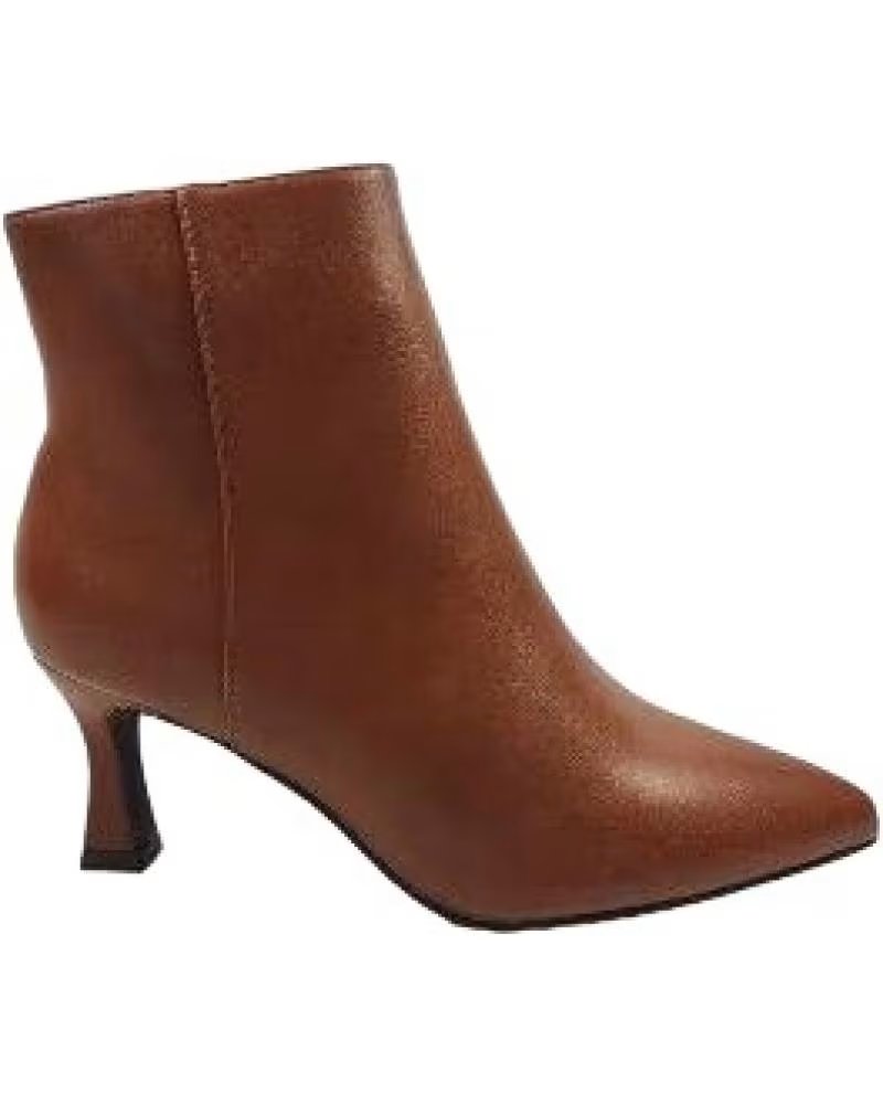 TIMBOS BOTTINES À TALONS POUR FEMME 127256 CAMEL