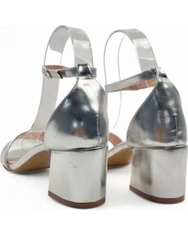 TIMBOS SANDÁLIA SALTO FESTA MULHER PRATA 126514 PLATA
