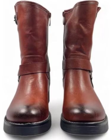 TIMBOS STIVALETTI BIKER DONNA CAMEL 128850