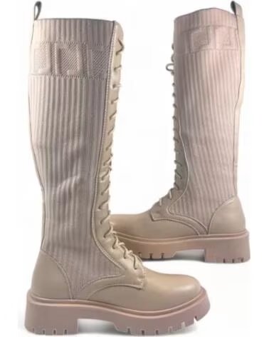 TIMBOS BOTA MILITAR MULHER BEGE 126910 BEIGE