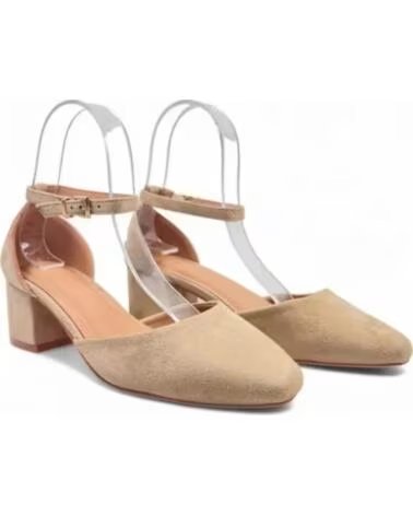 TIMBOS SANDALIA TACÓN VESTIR MUJER BEIGE 130659