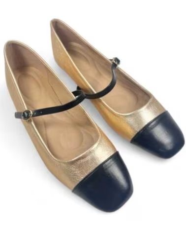 TIMBOS BALLERINES MERCEDES FEMME 129540 OR ORO