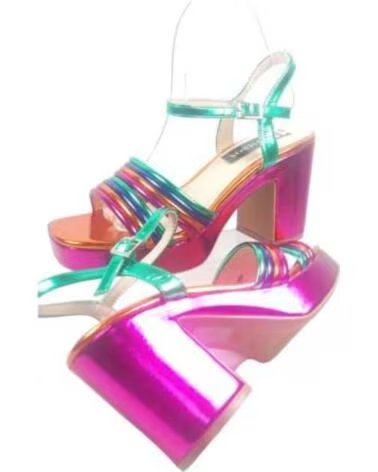 TIMBOS SANDALIAS DE TACÓN PARA FIESTA MULTICOLOR 129584