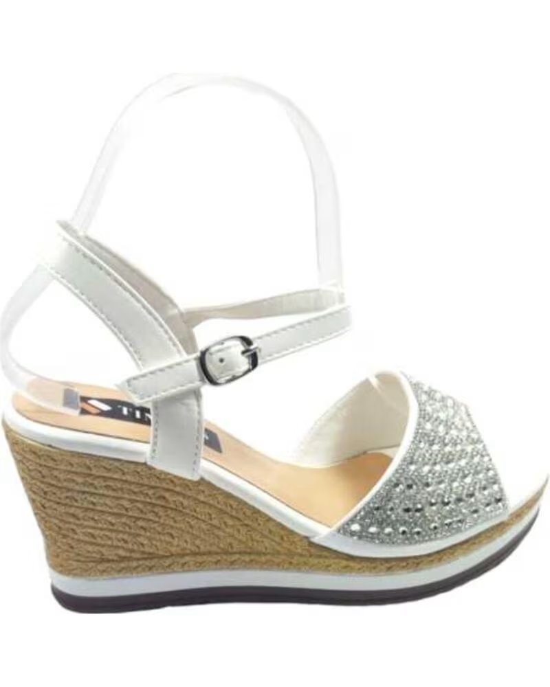 TIMBOS OUTLET SANDALIA CUNA NOVIA 129604 BLANCO
