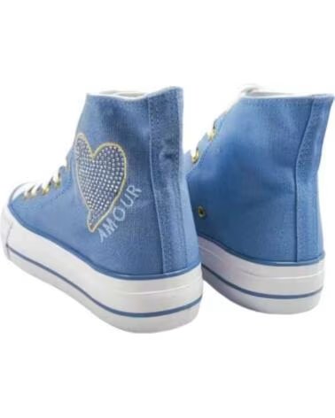 TIMBOS SAPATILHAS BOTINHA DE MULHER 129720 AZUL