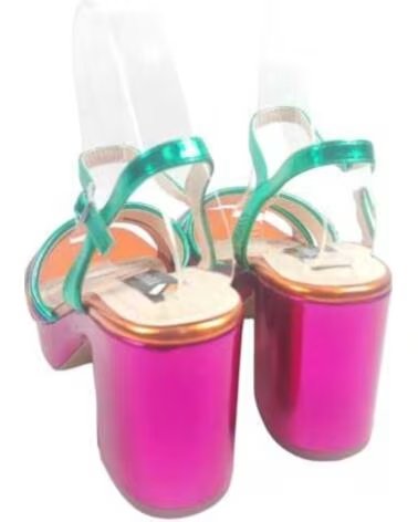 TIMBOS SANDALIAS DE TACÓN PARA FIESTA MULTICOLOR 129584