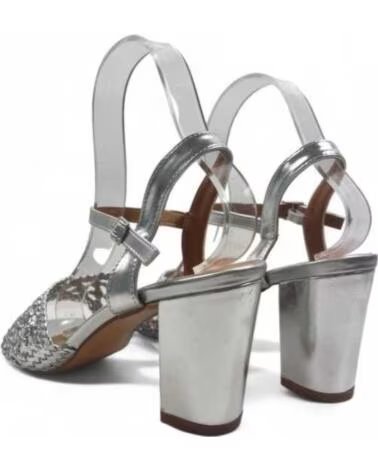 TIMBOS SANDALO TACCO FESTA DONNA 129933 ARGENTO PLATA