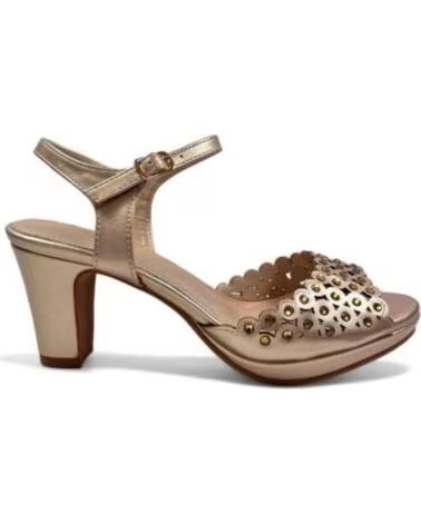 TIMBOS SANDALIA TACÓN PLATAFORMA FIESTA MUJER TAUPE 129983