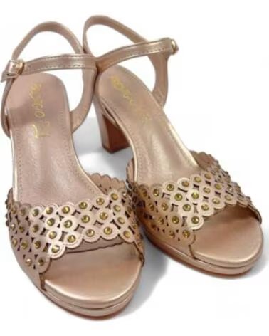 TIMBOS SANDALIA TACÓN PLATAFORMA FIESTA MUJER TAUPE 129983
