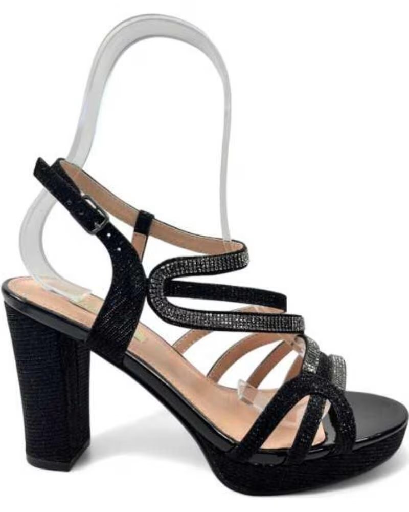 TIMBOS SANDALIA TACON FIESTA 129596 NEGRO