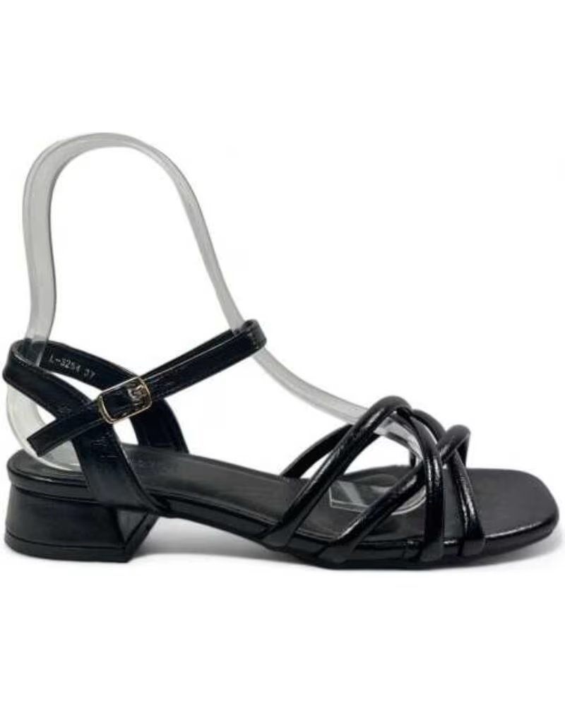 TIMBOS SANDALIA TACÓN MUJER NEGRO 130149