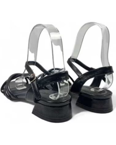 TIMBOS SANDALIA TACÓN MUJER NEGRO 130149