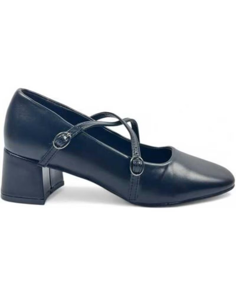 TIMBOS DAMEN PUMPS MIT ABSATZ UND GEKREUZTEN RIEMEN 130408 NEGRO