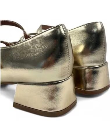 TIMBOS SAPATOS DE SALTO FESTA MULHER 130423 OURO ORO