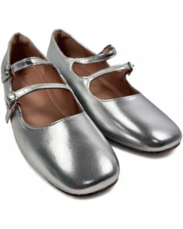 TIMBOS SAPATO DE SALTO FESTA MULHER 130422 PRATA PLATA