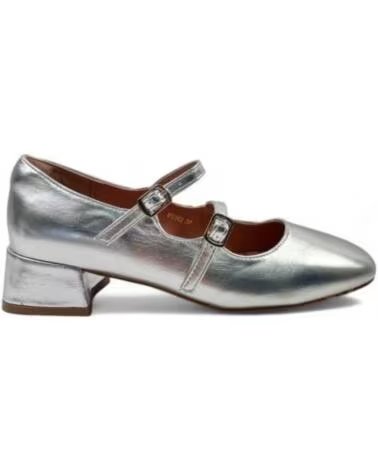 TIMBOS SAPATO DE SALTO FESTA MULHER 130422 PRATA PLATA