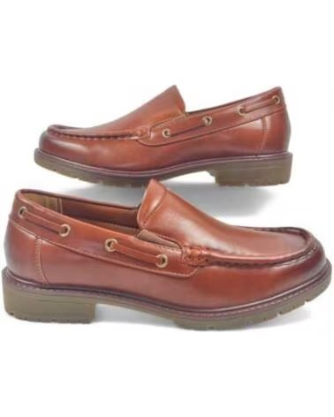 TIMBOS MOCASINS BATEAU HOMME CUIR 130425 CUERO