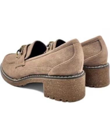 MOCASSINO TACCO TRAVETTA 130451 TAUPE