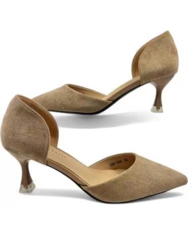 TIMBOS DÉCOLLETÉ TACCO ELEGANTE DONNA BEIGE 130493