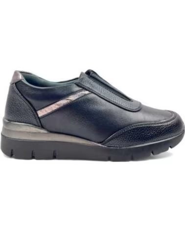 TIMBOS SNEAKERS CON ZEPPA DA DONNA 130554 NERO NEGRO