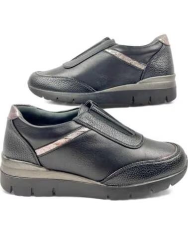 TIMBOS SNEAKERS CON ZEPPA DA DONNA 130554 NERO NEGRO