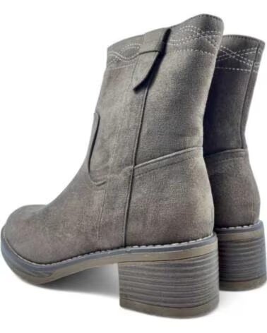 TIMBOS BOTA ESTILO TEXANA FEMININA TAUPE 130623