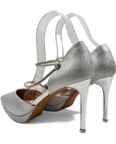 TIMBOS SANDALIA TACÓN FIESTA MUJER 130655 PLATA