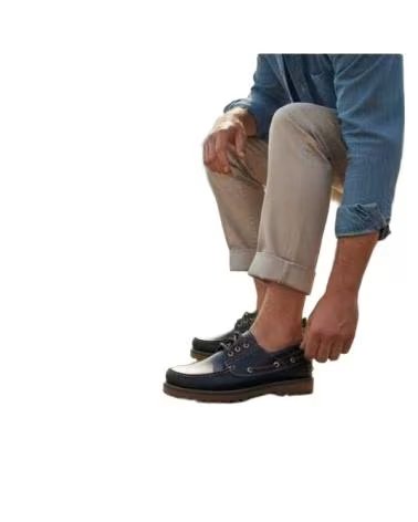 TIMBOS SAPATO NÁUTICO HOMEM COURO 130639 MARINO